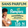 thumbnail image 2 of Couches Pampers Swaddlers, taille 0, 136 unités, 2 of 29