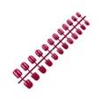 thumbnail image 2 of 24 Pack Macaroon Solid Colorful Press on Nails Artificial DIY Durable French Graceful Colorfast Acrylic Nail for Manicure Salons 15, 2 of 8