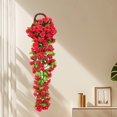 thumbnail image 4 of KITTEHIGM Roses Hanging Flowers Artificial Decorations Silk Roses Faux Hanging Plants Faux Hanging Roses Hanging Artificial Flowers Summer, 4 of 6
