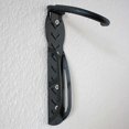 thumbnail image 4 of Support Mural de Vélo 2 Pcs Noir, 4 of 5