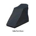 thumbnail image 4 of fashionhome Outdoor Dust Cover For Running Machine Drawstring Hem For Easy Secure Treadmill Cover Is Made black 168x75x135cm, 4 of 6