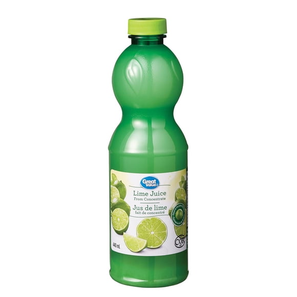 Great Value Lime Juice from Concentrate 440ML