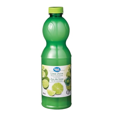 Great Value Lime Juice from Concentrate 440ML
