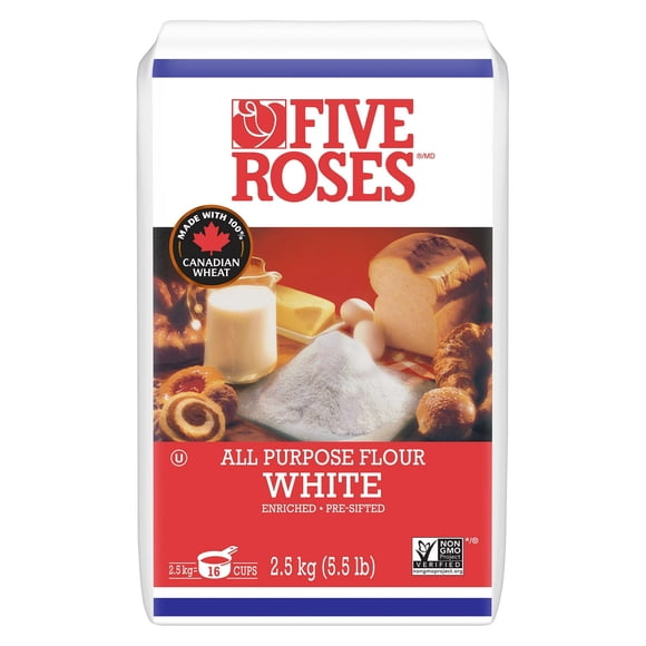 Five Roses All Purpose Flour, White, 2.5kg