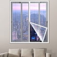thumbnail image 4 of Deals of The Day Clearance! Adjustable Window Screen, Fine Mesh Stainless Steel Net Protector, 39 x 47 Inches for Window Frames, Screen Protector for Home, 4 of 8