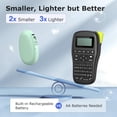 thumbnail image 2 of E tooth Label Maker Machine with Tapes Continuous Label Versatile App with Fonts and k+ Icons Inkless Labeler for Home Kitchen School Office Organization, 2 of 9