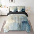 thumbnail image 2 of YST Ombre Aesthetic 7pcs Comforter Set, Twin, Gradient Graffiti Bedding Set, 2 of 4