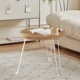 thumbnail image 4 of Yhmxh Home Decor Office DecorFoldable Small Table Movable Small Round Table Foldable Small Coffee Table Small Dining Table Suitable For Use Beside To The Sofa Home Essentials Office Accessories, 4 of 6