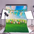 thumbnail image 3 of Coofit Photographie Fond Mignon Oeuf Coloré Photo Toile de Fond Studio Accessoire pour Pâques, 3 of 7