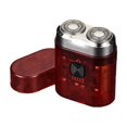 thumbnail image 2 of Estbridge Rasoir Électrique Portable Mini pour Hommes avec Design Transparent, Tête Flottante à Double Rotation, Écran LCD, Rechargeable par USB, Étanche, Rasoir de Voyage, 4 Couleurs Disponibles - Simple Uni, 2 of 8