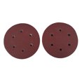 thumbnail image 2 of 100 PCS 125mm Hook Loop Sandpaper with 8 Hole Sand Pads Set 60-1000 Grit Sander, 2 of 8