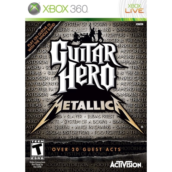 ACTIVISION Guitar Hero Metallica - Xbox 360 (Renouvelé)