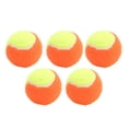 thumbnail image 4 of 5PCS 6cm Rubber Tennis Balls Elastic Squash Ball Pressure Relief Balls for Training Entertainment Orange, 4 of 14