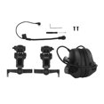 thumbnail image 3 of S SERENABLE Casque Robuste Confortable Protection Auditive pour Prise de Vue Radio Chasse Noir, 3 of 9