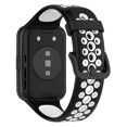 thumbnail image 4 of Bracelets en Silicone Bracelet Smartwatch Réglable Bandes de Remplacement Compatibles pour Montre Fit2 Bandes de Remplacement Compatibles pour Montre Fit2 Bracelets en Silicone Respirant Dual, 4 of 7