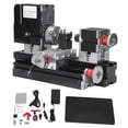 thumbnail image 3 of High Power Metal Lathe, High Accuracy Micro Lathe Machine Easy Operation 12000RPM Motor  For Processing Wood And Plastic US Plug, 3 of 8