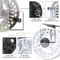 thumbnail image 2 of Fly Fishing Reel Aluminum Hand-changed Portable Spinning Accessory Portable Aluminum Wheel Fish Tackle Saltwater Lake Reels Professional Learner Type 1, 2 of 8