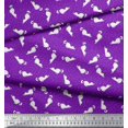 thumbnail image 3 of Soimoi polyester Crepe Fabric Floral & Cat Animal Print Fabric by Yard 52 Inch Wide, 3 of 3