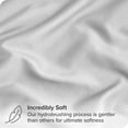 thumbnail image 2 of Bare Home Pillowcase Set - Premium 1800 Collection - Double Brushed - Ultra Soft - Standard Size, Cloud Gray, 2 Count, 2 of 7