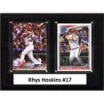 thumbnail image 1 of C&I Collectables 68HOSKINS MLB 6 x 8 Po Rhys Hoskins Philadelphia Phillies Plaque Deux Cartes, 1 of 1