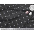 thumbnail image 2 of Soimoi Moss Georgette Fabric Dot & Car Transport Print Fabric by Yard 42 Inch Wide, 2 of 3