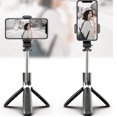 thumbnail image 2 of Biinggo Extendable Selfie Stick with Wireless Remote and Tripod Stand, Compatible with iPhone 13/13 Pro/12/11/11 Pro/XS Max/XS/XR/X/8/7/Android Smartphones, Portable, Lightweight, 1 Count, 2 of 2