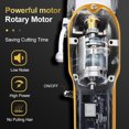 thumbnail image 2 of LCD Digital Display High-power Electric Hair Cutter Household Rechargeable Hair Trimmer Powerful Men Haircut Machine, 2 of 8