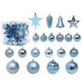 thumbnail image 1 of Pisexur 45PCS Christmas Ball Ornaments Set - Assorted Shatterproof Hanging Tree Ornament Set with Reusable Hand-held Gift Package for Xmas Tree Holiday Party and Home Decor, 1 of 9