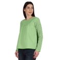 thumbnail image 3 of Moomaya Haut en Dentelle Style Victorien pour Femmes Manches Longues Tunique Décontractée Unie, 3 of 6
