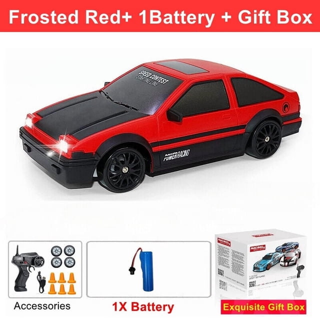 1:24 RC Car Remote Control Drift Car 30KM/H High Speed 4WD Radio RC Racing Cars For Kids Christmas Toys
