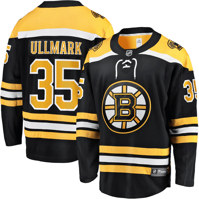 Linus Ullmark Boston Bruins NHL Fanatics Breakaway Home Jersey, Small