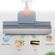 Wzzjkit Sponge Mop PVA Sponge Roller Refillsd Replacement Head Brush Absorbent Wide Mouth Folded Sponge Mops for Floor Cleaning for Bathroom Kitchens Tableware Desktop Glass Mop