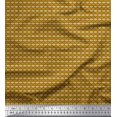 thumbnail image 1 of Soimoi Brown Cotton Poplin Fabric Seamless Damask Print Fabric by Yard 42 Inch Wide, 1 of 4