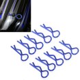thumbnail image 2 of Ymiko RC Shell Clips Broches, Clips de Carrosserie RC, 10pcs 8.3MM RC Car Shell Clip Rshape Metal Body Clips Broches pour 1/5 1/6 1/8 1/10 RC Car, 2 of 8