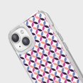 thumbnail image 4 of iPhone 15 Clear Case - Pink Celestial Petal Design, 4 of 5