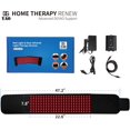 thumbnail image 2 of DGYAO New Red Light & Near Infrared Light Belt Device for Back Flexible Wearable Wrap Pad, 2 of 7
