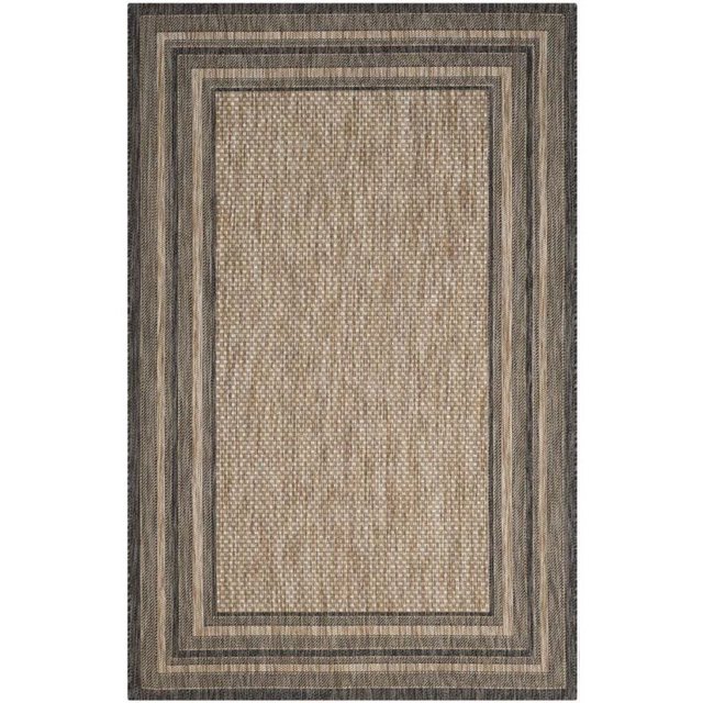 Safavieh Courtyard Natural Indoor Outdoor Rug - Runner 2'3" x 8'