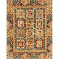 thumbnail image 1 of Ahgly Company Indoor Rectangle Abstract Gold Abstract Area Rugs, 2' x 4', 1 of 6
