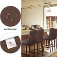 thumbnail image 4 of PiccoCasa Waterproof Bar Stool Covers for Counter Height Side Chair Covers, 4 of 9
