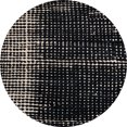 thumbnail image 1 of Ahgly Company Tapis d'Intérieur Lavables en Machine, Rond Abstrait Grès Brun, Rond de 4', 1 of 7