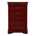 thumbnail image 4 of Chiffonnier Louis Philippe ACME fini cerisier, 4 of 4