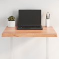 thumbnail image 1 of vidaXL Table Top Light Brown 60x60x(2-4) cm Treated Solid Wood Live Edge, 1 of 5