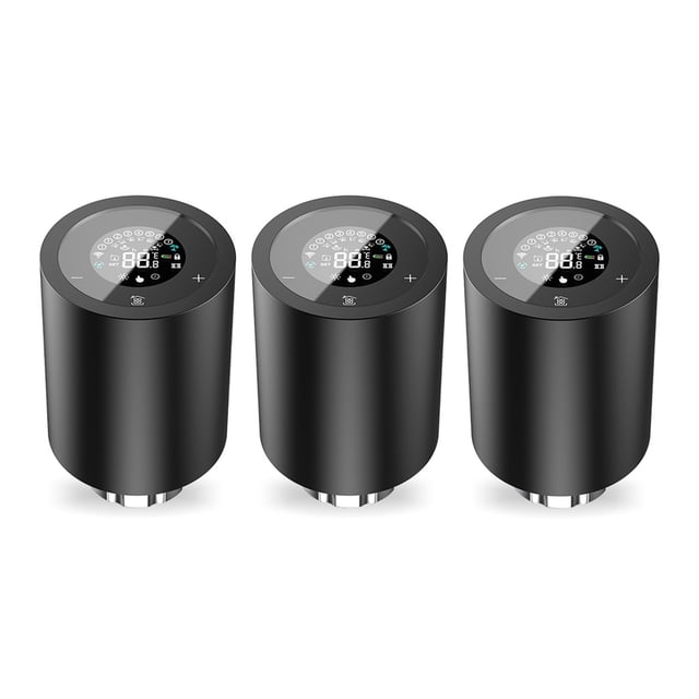 Tuya Smart Radiator Actuator, Valve TRV Thermostat Automatic Programmable Temperature Voice Control For Alexa Google Home ,Save Energy