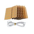 thumbnail image 5 of Tignapoo KKmoon 6V Perles de Lampe LED pour Réparation de Rétroéclairage de TV LCD - 50 Pcs avec Fil 2M Optionnel, Idéal pour Modèles de 32-65 Pouces, Matériau Durable FR4, Couleur Blanche, 5 of 5
