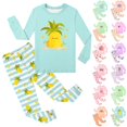 thumbnail image 4 of Little Girl Pajamas Set Cartoon Crewneck Soft Comfort Spring Fall Pajamas Pajamas Girls 4T 5T, 4 of 4