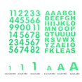 thumbnail image 2 of SHAGUOZHOU Floral Wall Decals Peel And Wall Decals Boys Were Sign Luminous Numbers English Letters Luminous Stickers Removable Fluorescent Decorative Wall Stickers, 2 of 2
