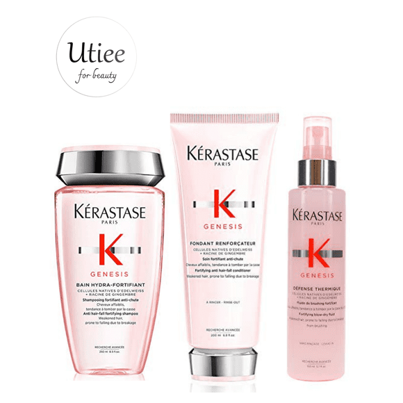Kérastase Genesis perfect gift set (Bain Hydra-Fortifiant 250ml, Fondant Renforçateur 200ml and Défense Thermique 150ml)