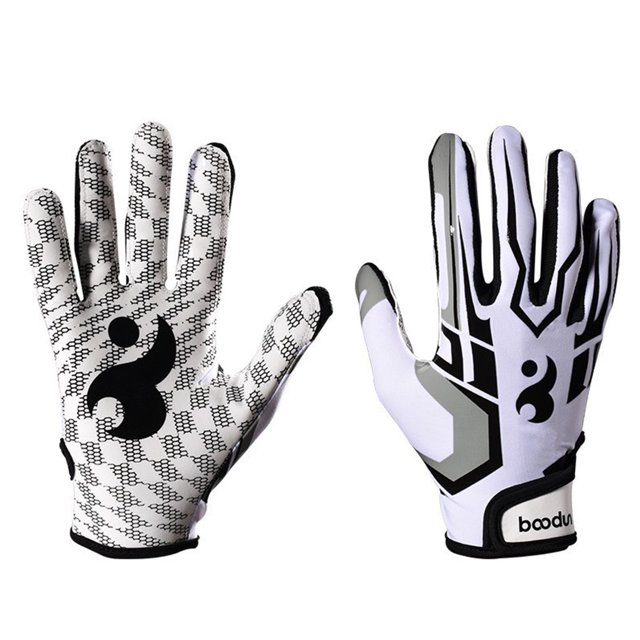 American Football Gloves, Look And Hoop Breathable Sports Gloves Anti Slip For Baseball