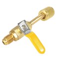 thumbnail image 2 of Amdohai Réfrigérant 1 Pce Valve d'Arrêt R410A R134A à Code de Couleur pour Tuyaux de Recharge de Réfrigération AC HVAC, 2 of 8