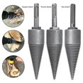 thumbnail image 4 of Log Wood Splitting Electric Hammer Drill Bit Splitter Cone Firewood Split, 4 of 8